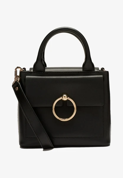 SAC ANOUCK CUIR - Sac à main - noir