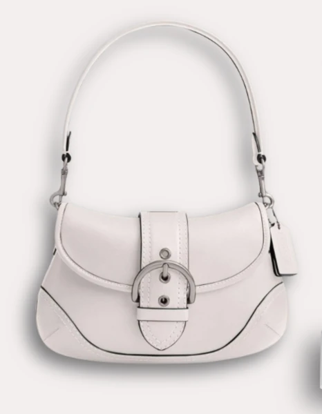 Sac Soho à rabat en cuir régénérant