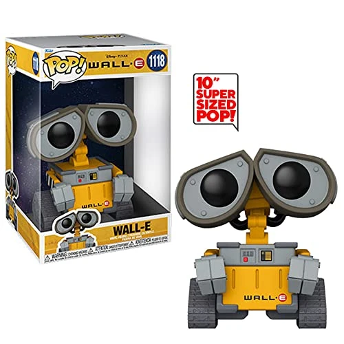 Funko Pop! Jumbo: Wall-E - Wall-E- Figurine en Vinyle à Collectionner - Idée de Cadeau - Produits Officiels - Jouets pour les Enfants et Adultes - Movies Fans
