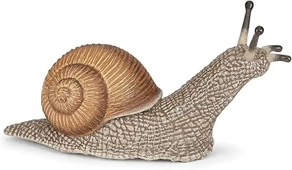 Papo - Figurine Escargot - Les animaux - Jouet pour Apprentissage de la Nature, jeu Idéal pour les Enfants Curieux de Découvrir le Monde - dès 3 Ans