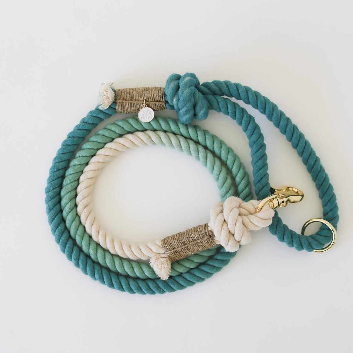 'Blue Lagoon' - Rope Leash