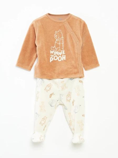 Ensemble pyjama en velours 'Disney' haut + pantalon - 2 pièces