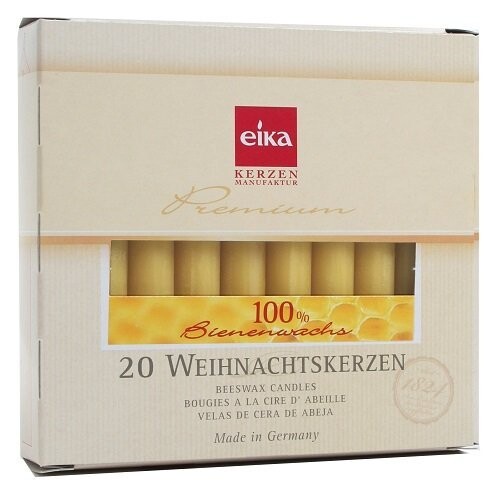 Eika Nova Bougie de Noël - 100 % cire d'abeille✨🐝🤗