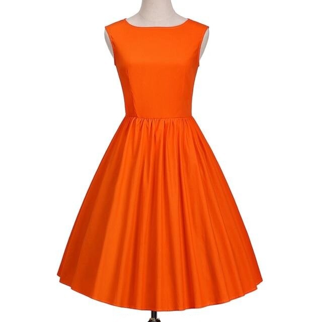 Robe Vintage Queen Rustus (3 Couleurs)