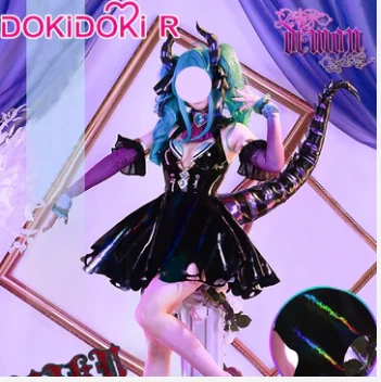 DokiDoki-R VOCALOID Hatsune Miku Cosplay  Little Devil Cospaly Women Costume Halloween