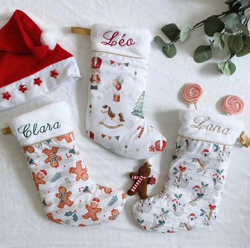 Chaussette de Noel Personnalisée 🌲 | L'étoile Magique