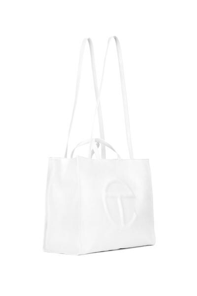 Large White Shopping Bag
