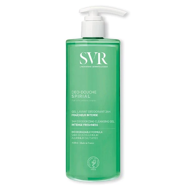 Svr Spirial Deo Douche Gel Lavant Déodorant - 400ml