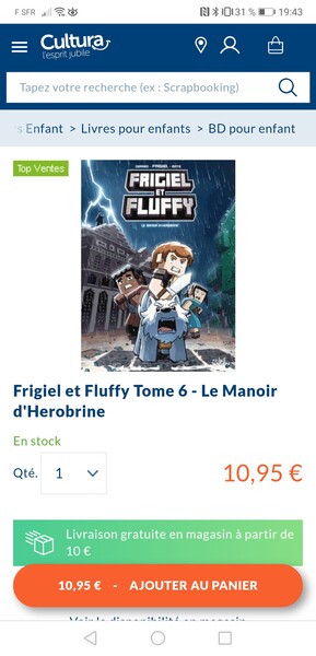 Frigiel et fluffy--BD tome 6