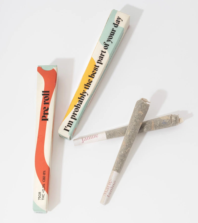 Pré-roll au CBD, cigarettes pré-roulées CBD 100% bio