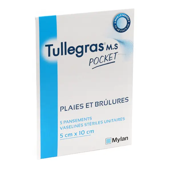 Tulle gras MS pansement gras interface - 5 cm x 10 m | Votre wishlist sur Listy