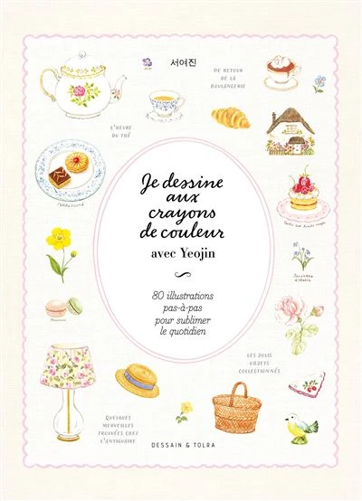 Je dessine aux crayons de couleur avec Yeojin