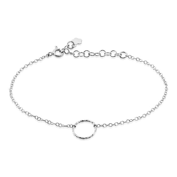 Bracelet Argent Blanc Anvallus