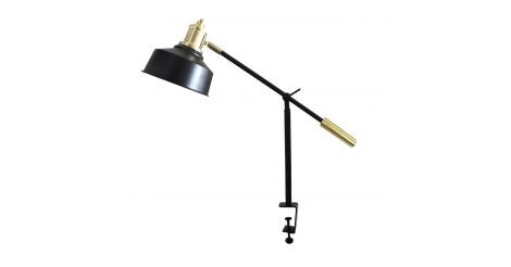 Lampe à Poser Design "Flower" 57cm Noir