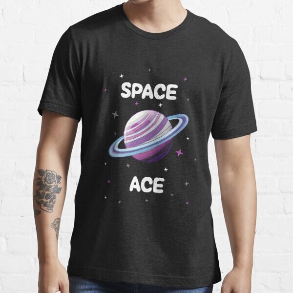 Asexual Meme, Asexual Quote, Asexual Space, ACE, asexual coming out, Asexual Bat, Asexual Pride, Asexual Flag, Asexual Humour | T-shirt essentiel