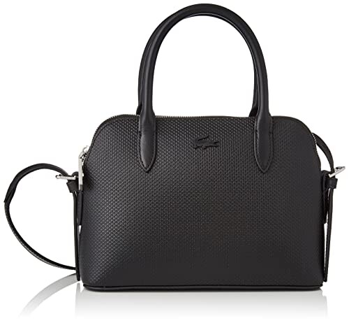 Lacoste Sac à Main Chantaco classics Femme, Noir, Taille unique