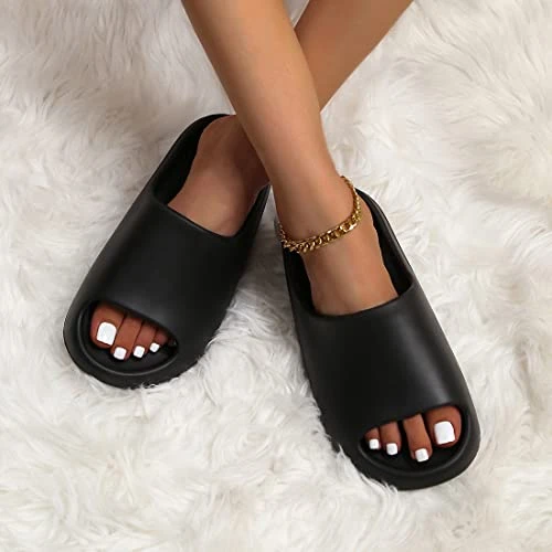 Claquette Hommes Femme Ete Plage Sandales Pantoufles Confortable Piscine Slide Unisex Foam Slides