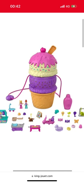 Polly pocket glace 