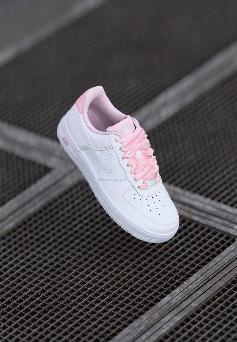 AIR FORCE 1 - Baskets basses - pink foam/white/grey fog/metallic silver-coloured