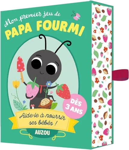 Editions AUZOU - Mon Premier Jeu de Papa Fourmi - Aide-Le a Nourrir Ses Bebes