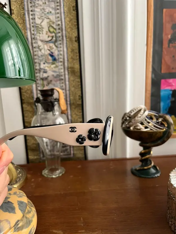 Lunettes Chanel cc Camélia Vintage <3