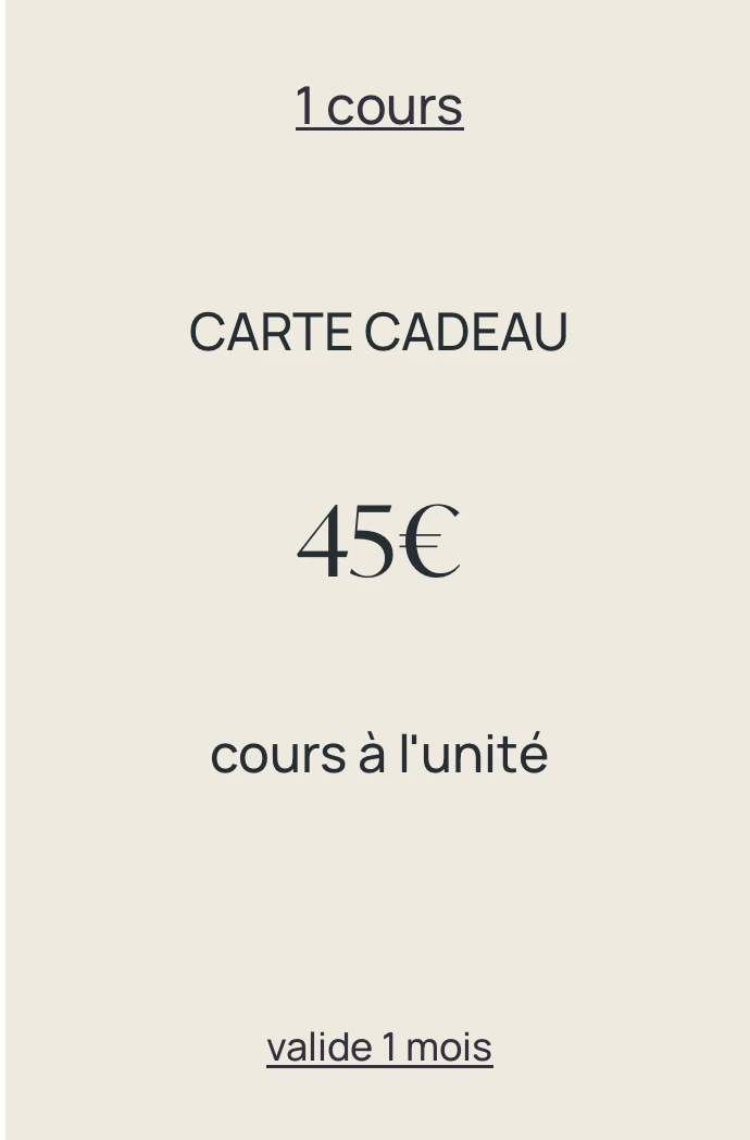 Cours de Reformer The New Me