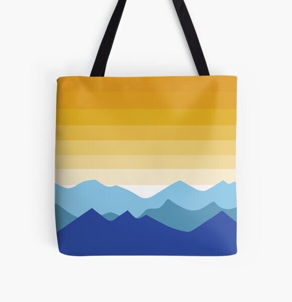 Paysage de la fierté d'Aroace | Tote bag