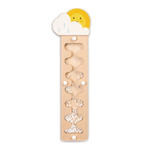 Bâton de pluie pour bébé en bois