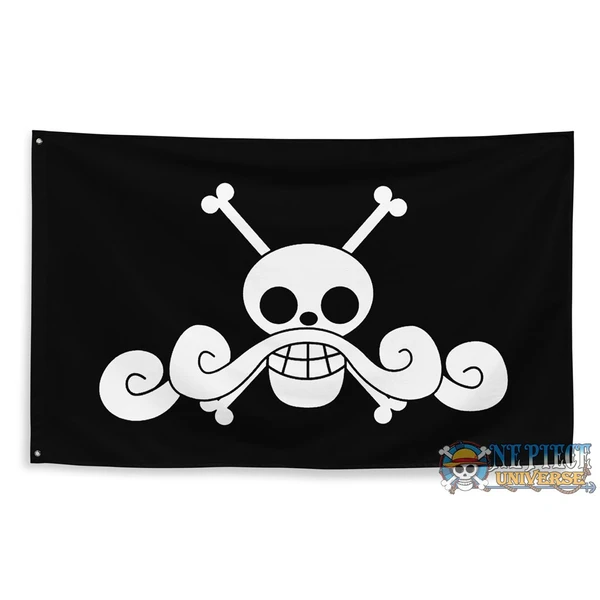 Roger Pirates Gol D Roger Flag Jolly Roger (2 Colors) | One Piece Universe Store