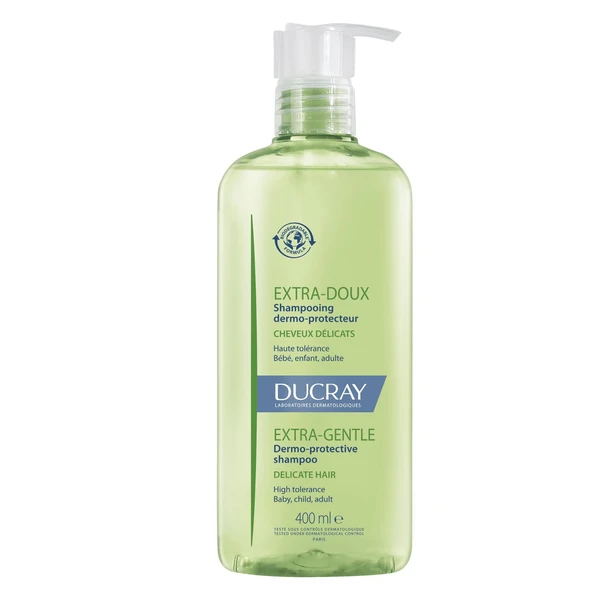 Ducray Extra-Doux Huidbeschermende Shampoo Veelvuldig Gebruik 400Ml