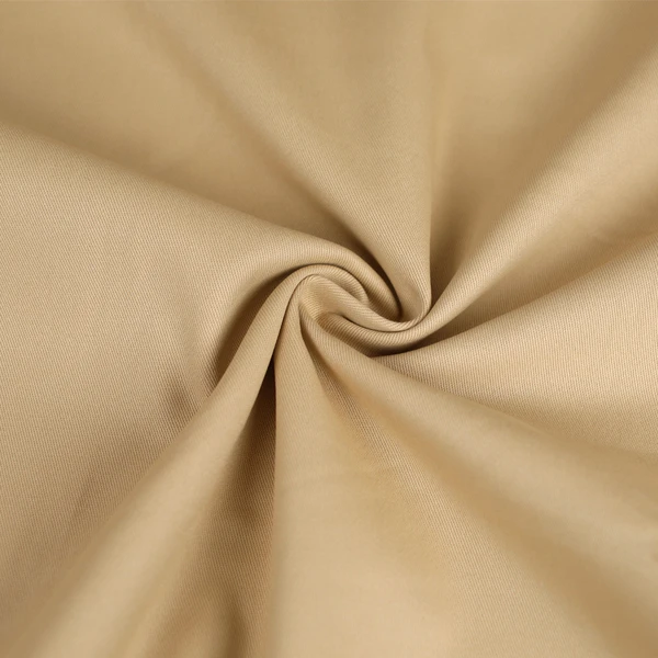 Tissu chino latté | Tissu pour couture de pantalon et veste de poids moyens