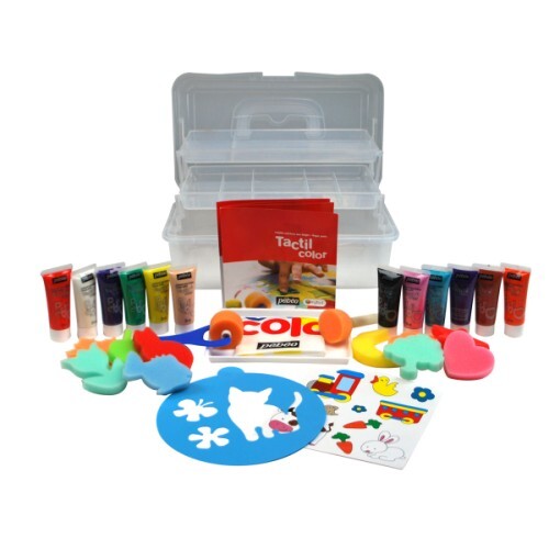 Coffret gouaches aux doigts