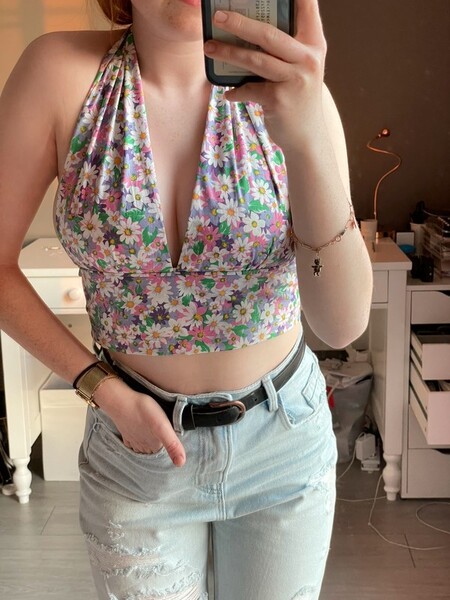 bloemen halter top