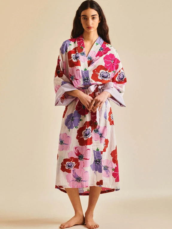 Anemon long kimono - Lucas du Terre