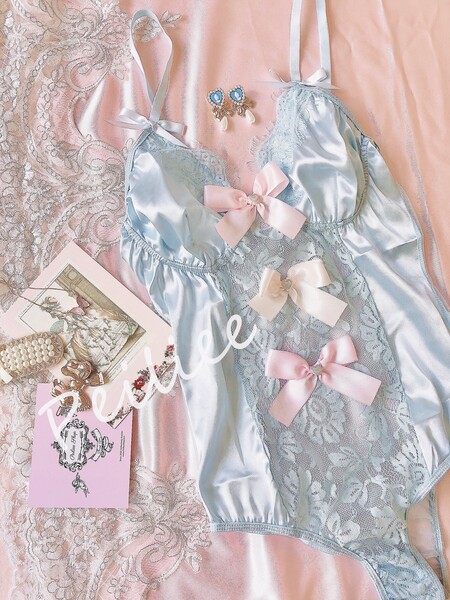 [Product Photo] Dolly Macaroons handmade Bodysuit