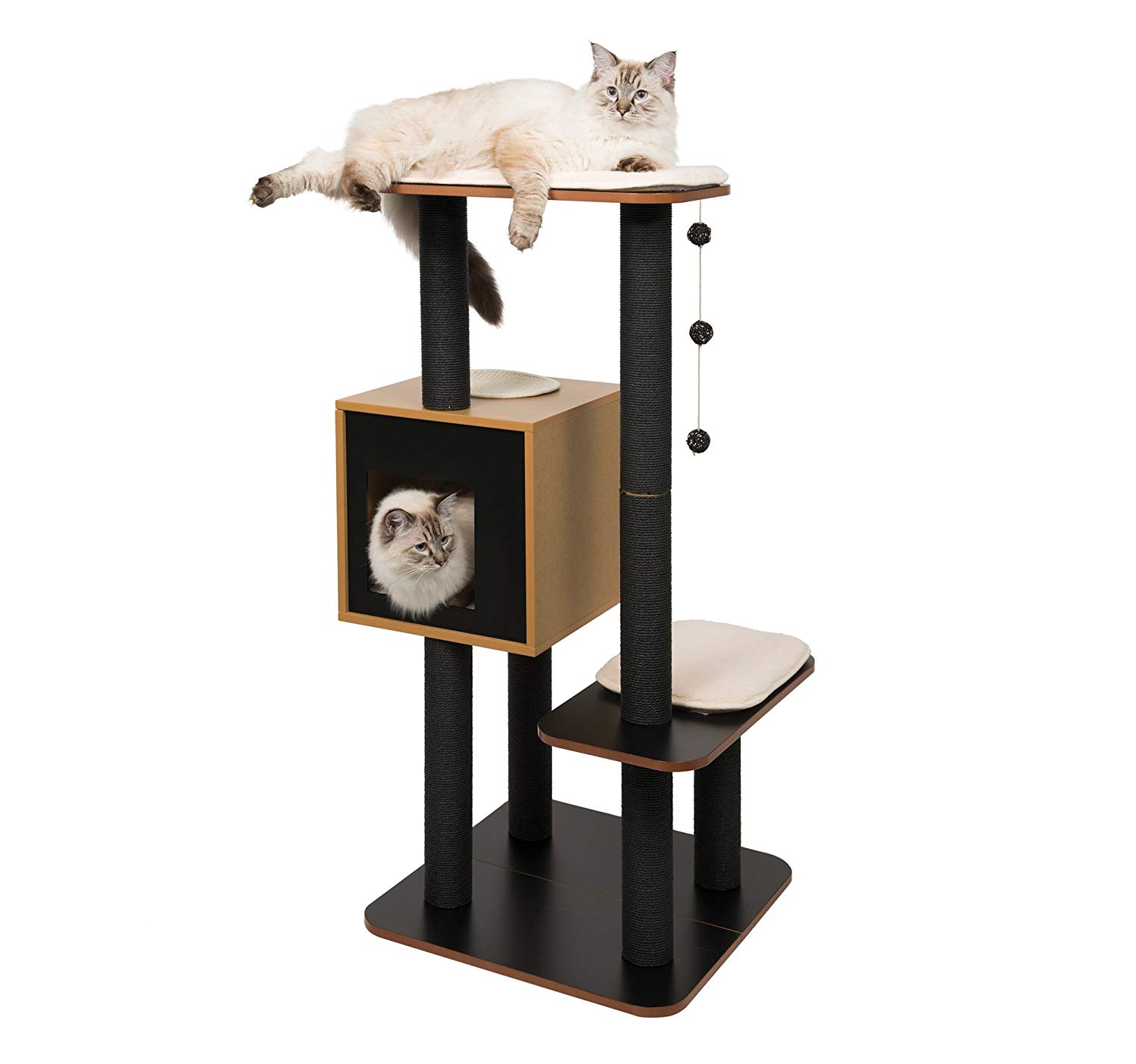 Vesper Arbre A Chat Haute Noir Amazon Fr Animalerie Listy La Wishlist Reinventee