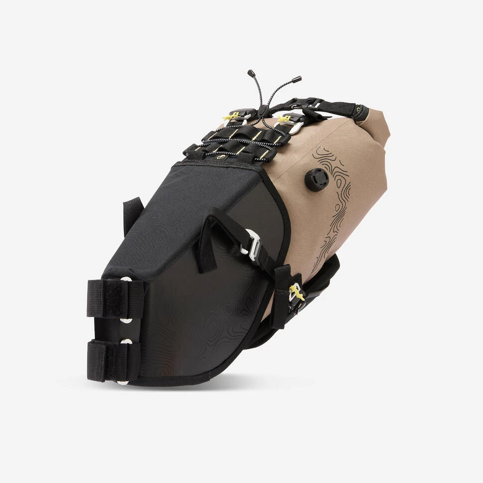 Sac étanche de selle bikepacking 6 à 15L IPX6, ADVT 900