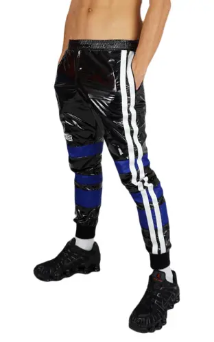 Nylon Pants Scally Black/Dark Blue