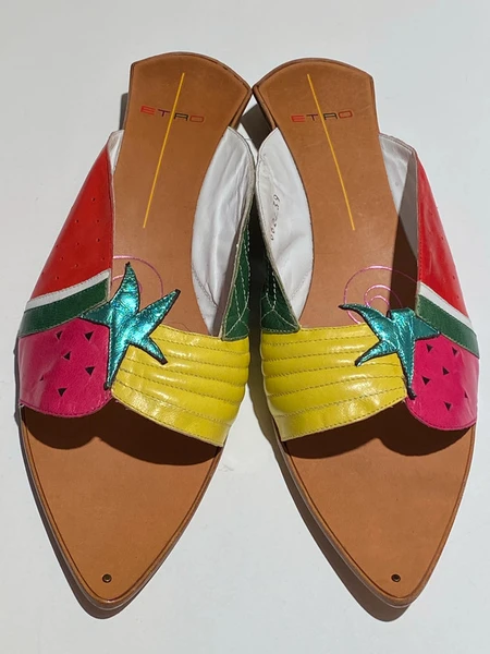 ETRO Pantoletten Gr. 39