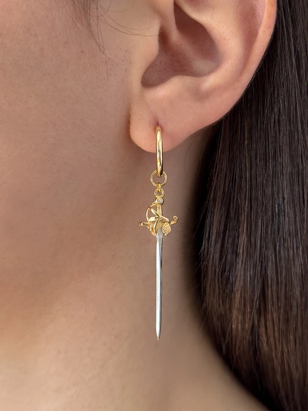 Nightfell Hoop Earring