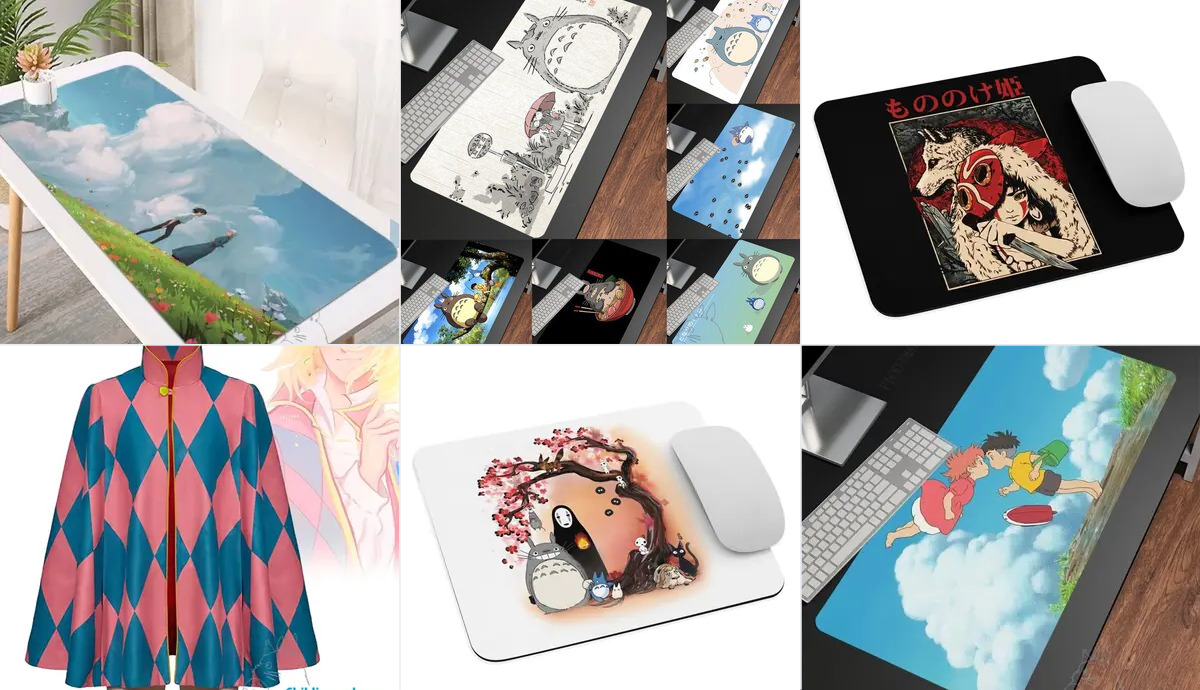 Studio Ghibli Mousepad New Collections