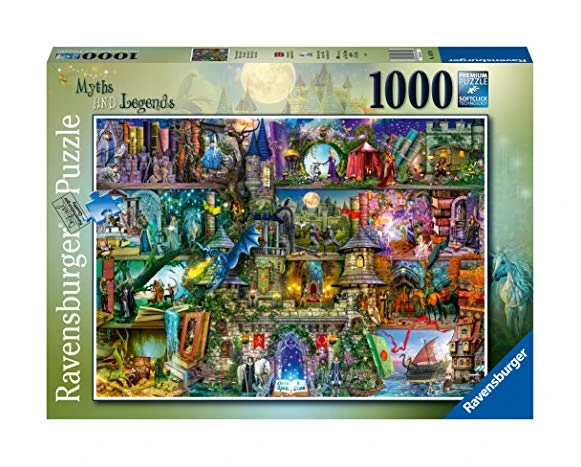 Ravensburger - Puzzle Adulte - Puzzle 1000 p - Mythes et légendes - 16479