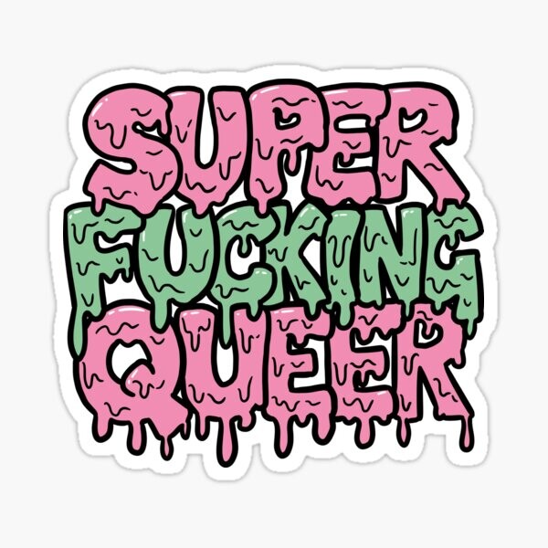 SUPER * BAISE * QUEER | Sticker