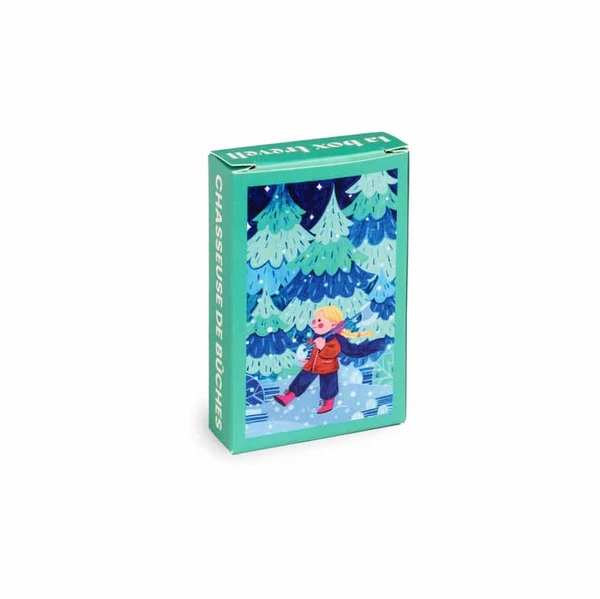 Mini puzzle Chasseuse de bûches 99 pièces - La Box Trevell