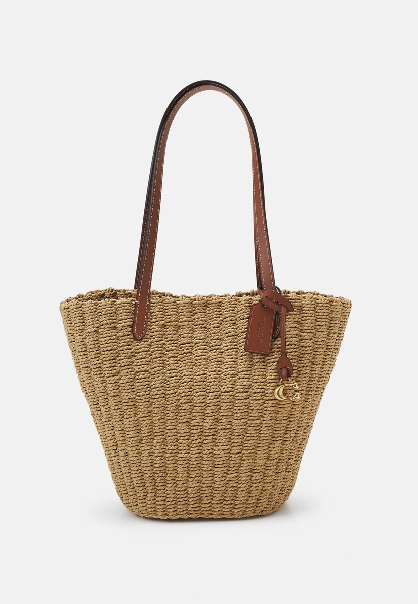 SMALL TOTE - Sac à main - dark natural