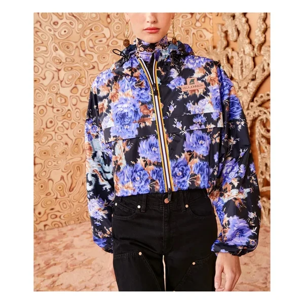 Collaboration Ulla Johnson x K-Way - Blouson Cropeley | Iris