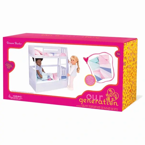Our Generation - Lit superposé 46 cm | Smyths Toys France
