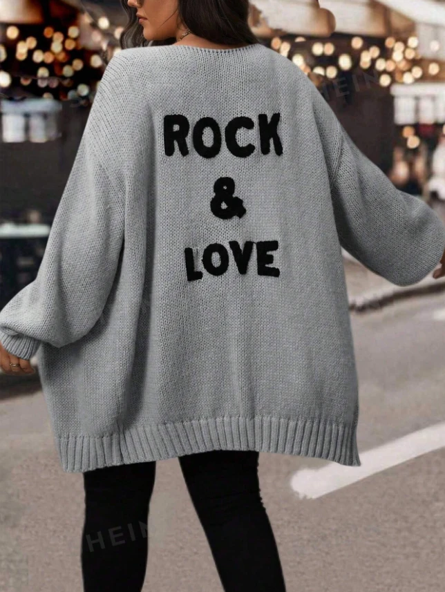 Gilet long rock and love