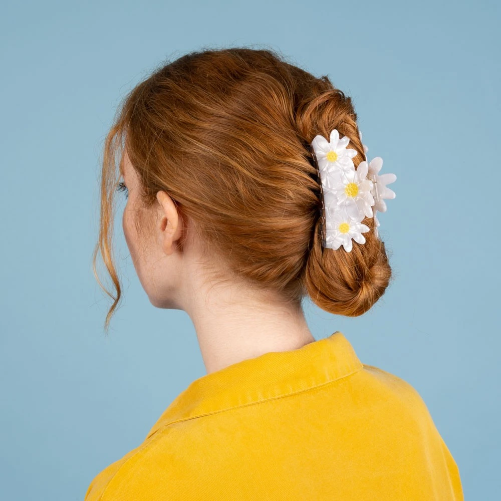 Cute romantic Daisy Flower hair Claw