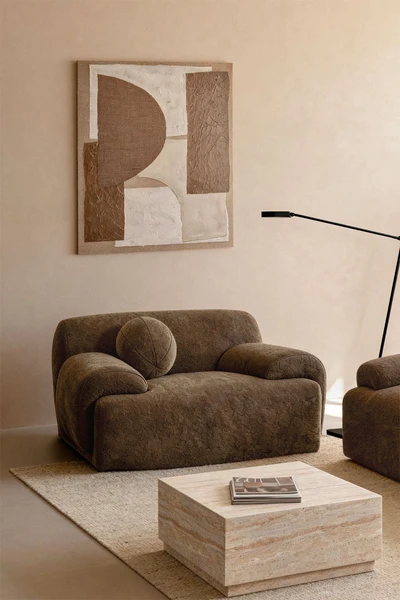 Fauteuil tapissé Shirina